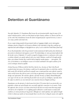 Detention at Guantánamo