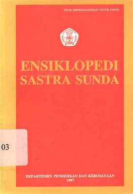 Ensi Lopedi Sastra Sunda