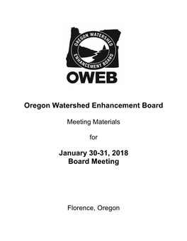 January 2018 Board Meeting Ebook
