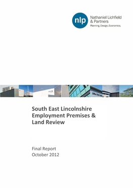 South East Lincolnshire Employment Premises & Land Review