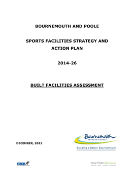 The Bournemouth and Poole Sports Strategy Building Facilities