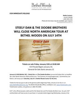 Steely Dan and the Doobie Brothers