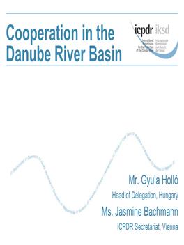 Cooperation in the Danube River Basin