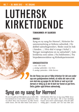 Luthersk Kirketidende