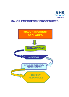 Major Emergency Procedures