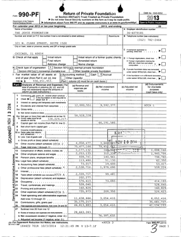 Form 990-PF and Its Separate Instructions Is at Www