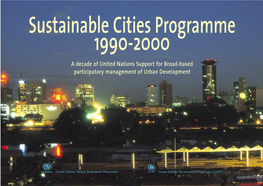 A Decade of United Nations Support for Broad-Based Participatory Management of Urban Development