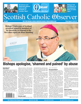 Bishops Apologise, 'Shamed and Pained' by Abuse
