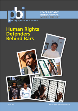 Human Rights Defenders Behind Bars