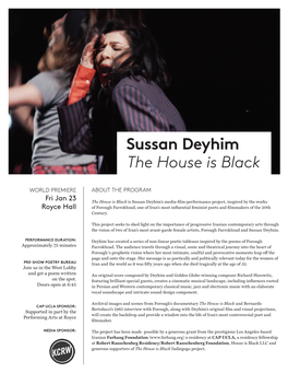 Sussan Deyhim the House Is Black