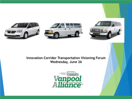 Vanpool Alliance