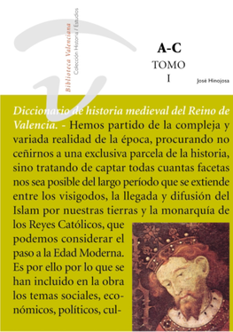Diccionario De Historia Medieval Del Reino De Valencia