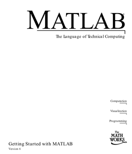 Getting Started with MATLAB