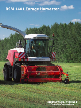 RSM 1401 Forage Harvester 04 Rostselmash Globally