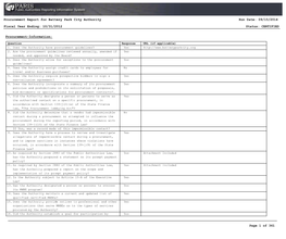 Procurement Report for Battery Park City Authority Fiscal Year Ending