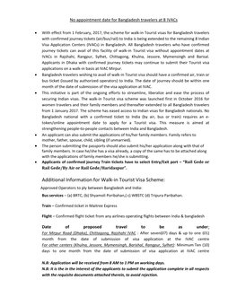 No Appointment Date for Bangladesh Travelers at 8 Ivacs
