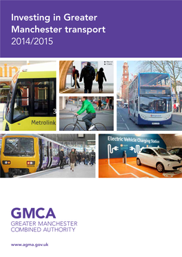 Investing in Greater Manchester Transport 2014/2015