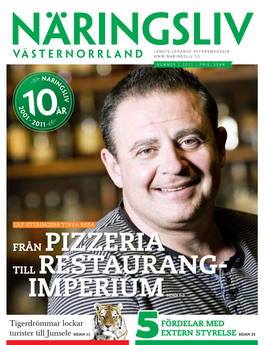 Från Pizzeria Till Restaurang