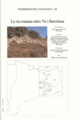 La Via Romana Entre Vic I Barcelona