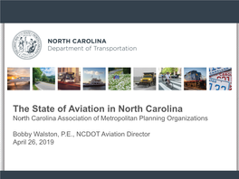 NC Transportation Powerpoint Template 16X9