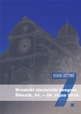 Knjiga Sažetaka Zbornik Radova Petoga Hrvatskog Slavističkog Kongresa