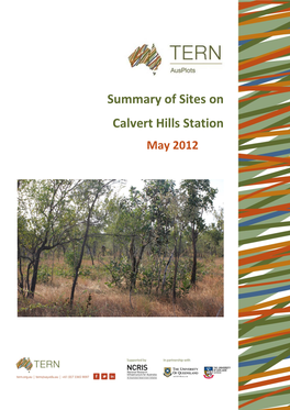 Summary of Sites on Calvert Hills Station