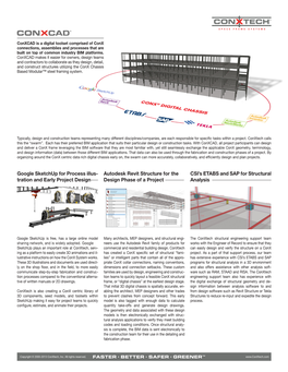 Tration and Early Project Design CSI's ETABS and SAP for Structural