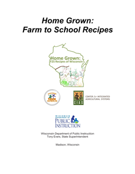 Farm to School Recipes