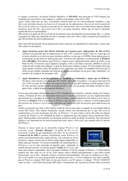 Se Niegan a Reconocer). Su Primer Sistema Operativo, El MS-DOS, Muy Parecido Al UNIX Original, Fue Comprado Por Una Miseria a Ot -.:: GEOCITIES.Ws