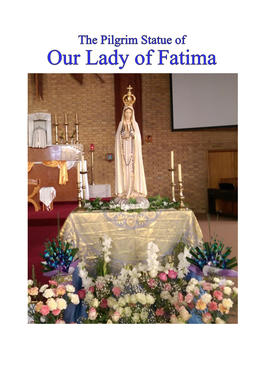 Our Lady of Fatima Pilgrim Statue