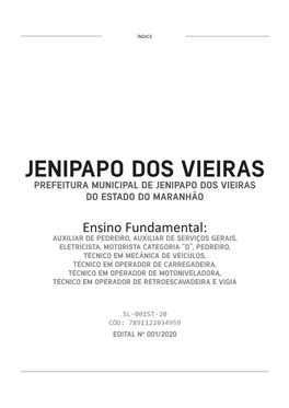 Jenipapo Dos Vieiras Prefeitura Municipal De Jenipapo Dos Vieiras Do Estado Do Maranhão