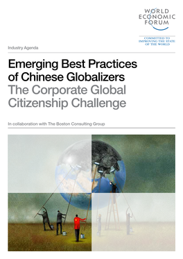 Emerging Best Practices of Chinese Globalizers the Corporate Global Citizenship Challenge