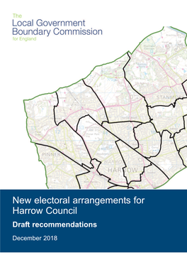New Electoral Arrangements for Harrow Council