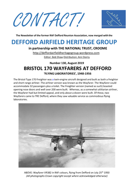 Defford Airfield Heritage Group