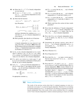 Bases and Dimension 281