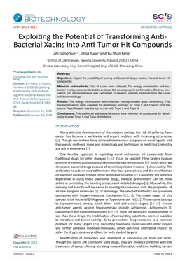 Exploiting the Potential of Transforming Anti-Bacterial Xacins