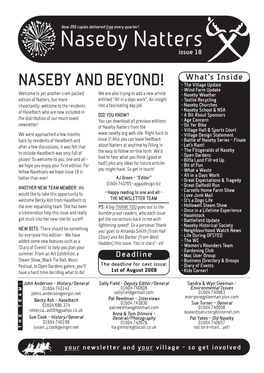 Naseby Natters Issue 18