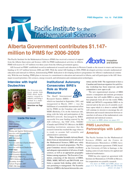 Newsletter Fall2006 Gen.Pmd