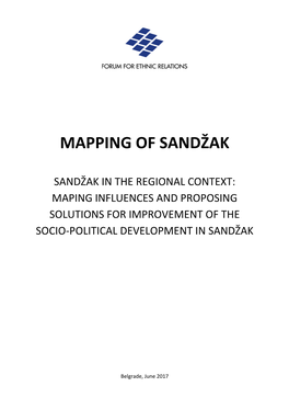 Mapping of Sandžak