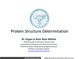 Protein Structures