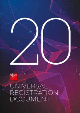 2020 Universal Registration Document with the Annual Financial Report