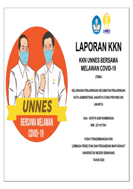 Kkn Unnes Bersama Melawan Covid-19