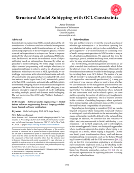 Structural Model Subtyping with OCL Constraints