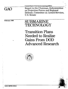 IMTEC-90-21 Submarine Technology