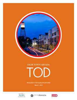 Olde Town Arvada Tod Request for Qualifications