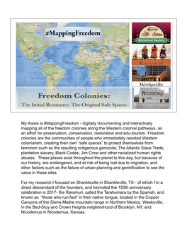 Mappingfreedom