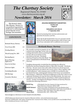 Chertsey Soc Newsletter March 2016.Pub