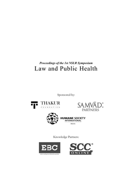 Law and Public Health