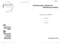 International Centre for Theoretical Physics