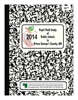 2014 Pupil Yield Study of Public Schools in Prince George's County